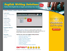 Tablet Screenshot of english-writing-solutions.com